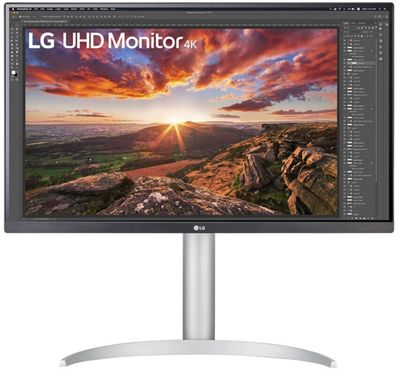 LG 27UP85NP-W, 68,4 cm (27"), 4K Monitor, 60 Hz, 5 MS, Schwarz/Weiß