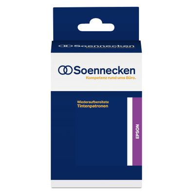 Soennecken Tintenpatrone 84334 wie Epson C13T02W14010 502XL schwarz