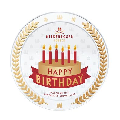 Niederegger Marzipantorte Happy Birthday