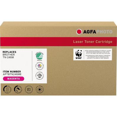 AgfaPhoto Toner APTBTN246ME wie Brother TN-246M magenta