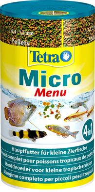 Tetra Micro Menu 100ml Futter für kleine Fische