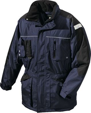 Winterparka Aalborg Gr.M marine/schwarz TEXXOR