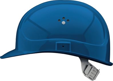 Schutzhelm INAP-Master 4 (Pkt.) signalblau PE EN 397 VOSS