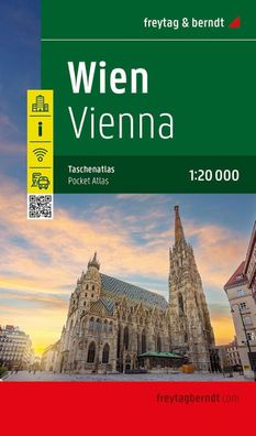 Wien, Taschenatlas 1:20.000, freytag & berndt, Freytag & Berndt