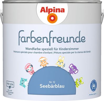 2,5l ALPINA Farbenfreunde Nr.12 Seebärblau