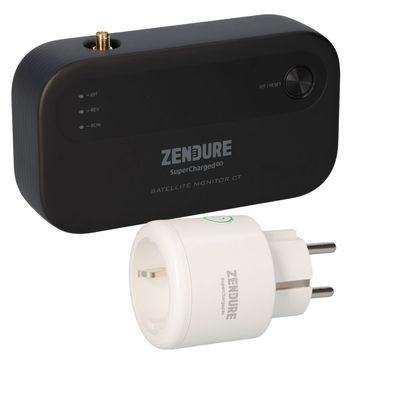 1x Smart Plug Satellite Zendure + Zendure Strommessgerät 0% MwSt nach §12 Abs. 3 UstG