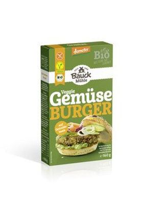 Bauck Mühle 3x Gemüseburger Demeter glutenfrei 160g