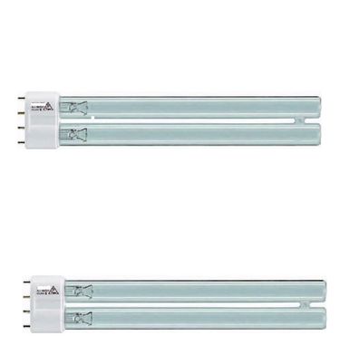 2 x UVC Erssatzlampe PL-L 18 Watt 22,5cm für Osaga Aquaforte Oase