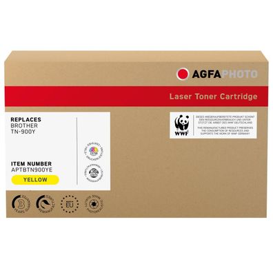 AgfaPhoto Toner APTBTN900YE wie Brother TN-900Y gelb