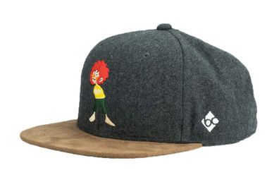 Bavarian CAPS Kids Pumuckl Cap Grantig By Nature dunkelgrau