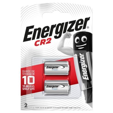 Energizer E301029500 Batterie CR2 / CR15H270 Lithium Photo 3,0Volt 2 Stück