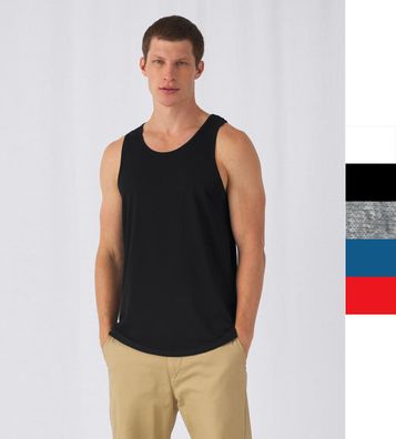 10er Pack Herren Inspire Tank Top Tee B&C Baumwolle organisch FairWear TM072 NEU