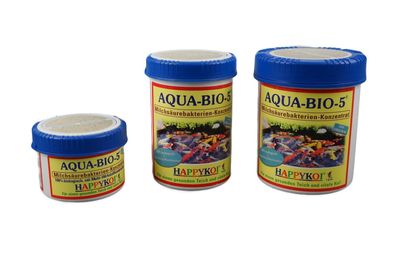 Happykoi AQUA-BIO-5 Milchsäurebakterien (Hochkonzentriert) mit Enzym-Hefezellen