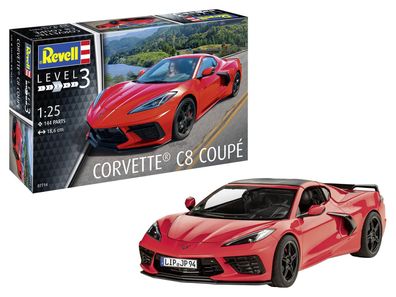 Revell Corvette C8 Coupe Neuheit 1:25 Revell 07714 Bausatz