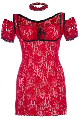 Andalea - rotes Chemise SB/1008 Sexy Base Kollektion by Andalea - (38/40,42/44,46