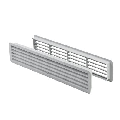 Ab- Zuluftgitter Kunststoffgitter 1 Paar Lüftungsgitter Türgitter Raumbelüftung