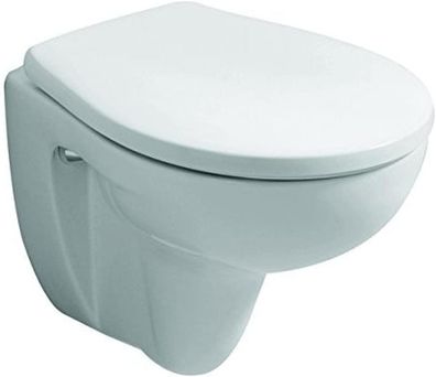 Keramag 571044000 WC-Sitz Renova Nr. 1 Comprimo mit Edelstahlscharnieren, Farbe: