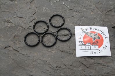Rota Ersatzdichtringe 5 x UVC Gummi