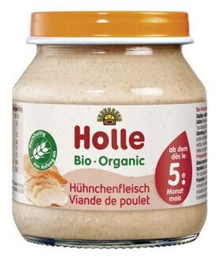 Holle 3x Hühnchenfleisch 125g