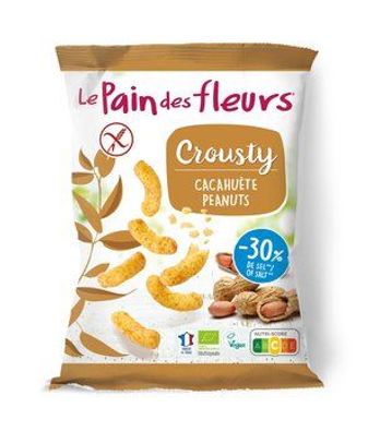 Blumenbrot - Le Pain des Fleurs 6x Crousty Erdnüsse 75g