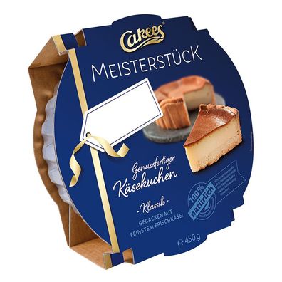 Cakees Frischkäsekuchen Klassik Vanille