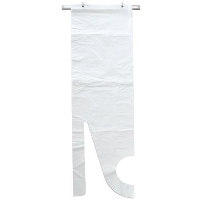 Set aus 500 PE-Schürzen Standard und Schürzenblockhalter Flex