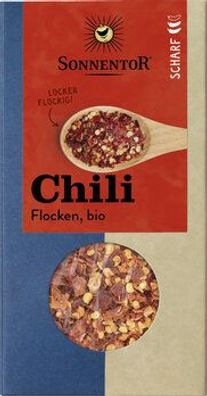 Sonnentor Chili Flocken, Packung 45g