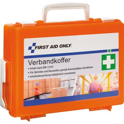 FIRST AID ONLYP-10020 Betriebsverbandkasten nach DIN 13157, orange