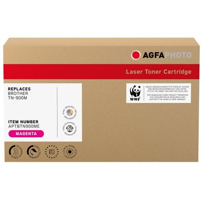 AgfaPhoto Toner APTBTN900ME wie Brother TN-900M magenta