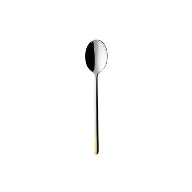 Villeroy & Boch Ella teilvergoldet Kaffeelöffel Edelstahl silber/platin vergoldet