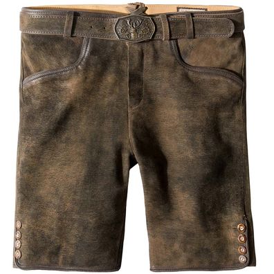 Lederhose Fred bison gespeckt