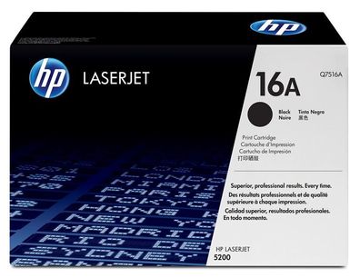 Hewlett & Packard INC. Q7516A Toner HP LJ5200 black Q7516A