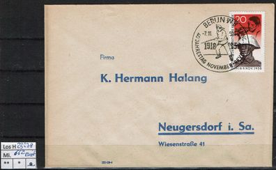 Los H23278: DDR Mi. 662, gest. Ersttagssonderstempel Berlin W8