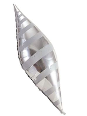 Folienballon Luftballon Heliumballon Kindergeburtstag Weihnachtsfeier Silber