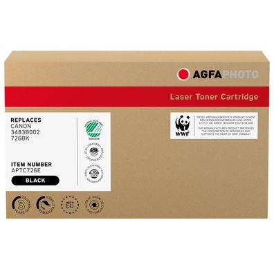 AgfaPhoto Toner APTC726E wie Canon 3483B002 schwarz