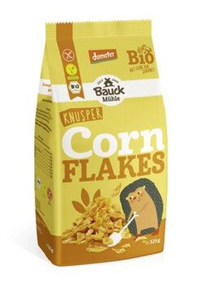 Bauck Mühle 3x Cornflakes glutenfrei Demeter 325g