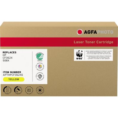 AgfaPhoto Toner Apthpcf362xe wie HP CF362X 508X gelb