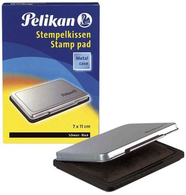 Pelikan® 331777 Stempelkissen 2 - 110 x 70 mm, schwarz getränkt