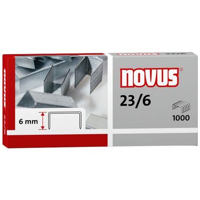 novus 42-0039 Heftklammern 23/6 1000ST