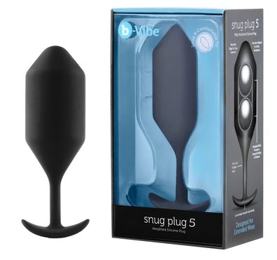 b - Vibe Snug Plug 5 Black