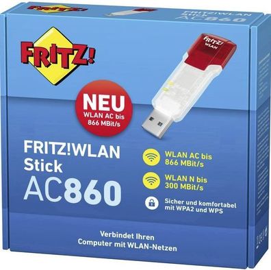 AVM 20002687 AVM FRITZ!WLAN Stick AC 860