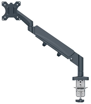 Leitz 6489-00-89 6489 Monitorarm Ergo Single - höhenverstellbar, samtgrau