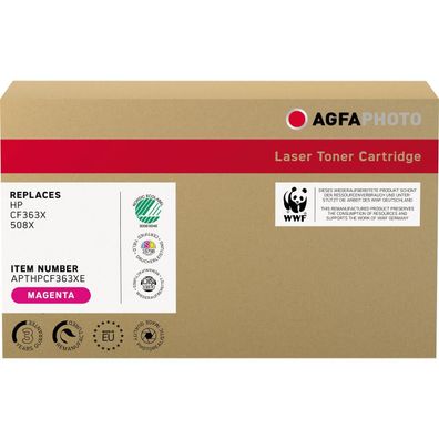 AgfaPhoto Toner Apthpcf363xe wie HP CF363X 508X magenta