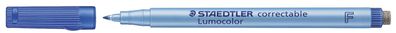 Staedtler® 305 F-3 Folienstift Lumocolor® correctable, blau, 0,6 mm