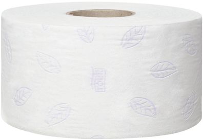 Tork® 110255 Toilettenpapier Mini-Jumbo für T2 System - 12 Rollen, 3-lagig, weiß