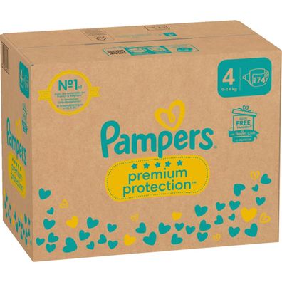 Pampers® 8006540705612 Pampers® Windeln Monatsbox premium protection™ Größe Gr.4