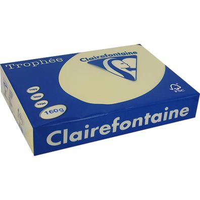 Clairalfa Universal-Papier Troph‚e, A4, 160 g/qm, chamois
