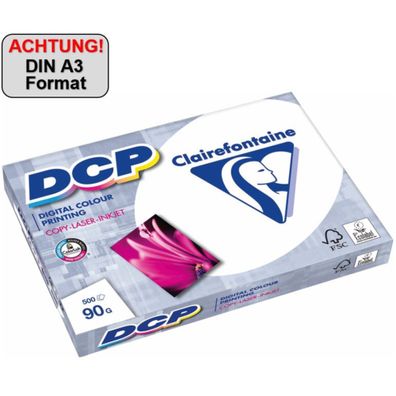 Clairalfa Multifunktionspapier DCP, DIN A3, 90 g/qm, weiá