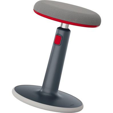 Leitz 6518-00-89 Aktiv Sitz- und Stehhocker Ergo Cosy - höhenverstellbar, grau