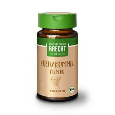 Gewürzmühle Brecht Kreuzkümmel (Cumin) gemahlen - Glas 35g